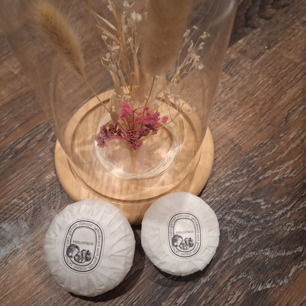 Diptyque Philosykos Round White Soap Bars